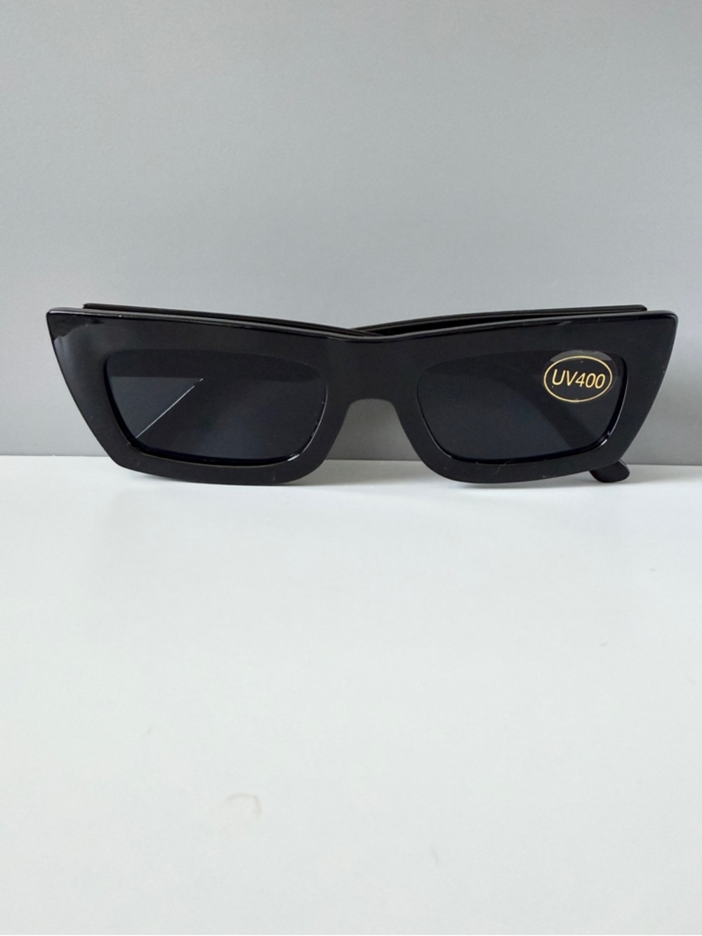 ASOS AJ Morgan summer classics black square frame sleek sunglasses